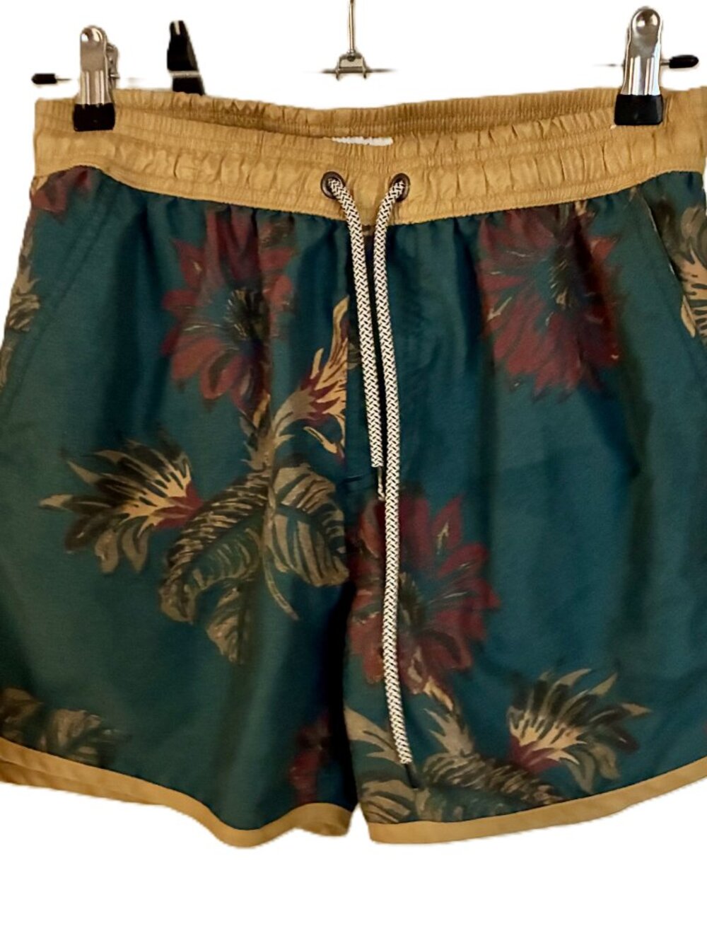 Vintage Cut Floral Bathing Suit